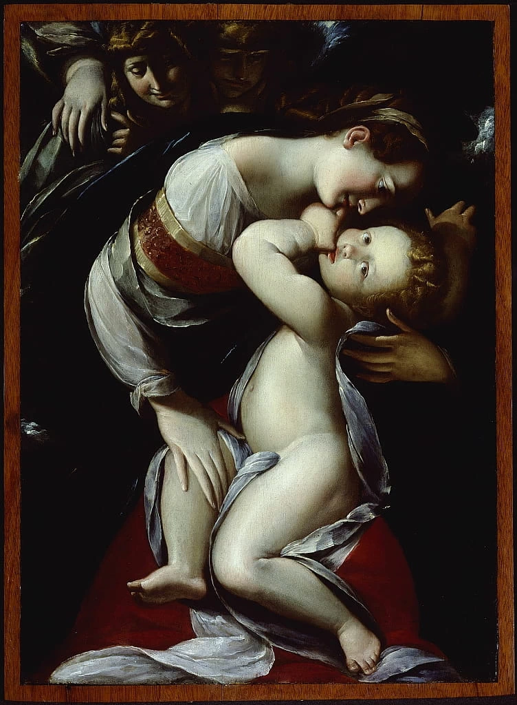  177-Vergine e Bambino con angeli - Art Institute Chicaho 